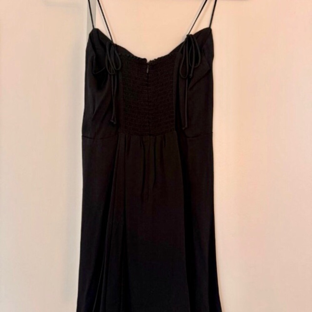 Reformation Saskia Dress - Black - Size 10, Discontinued - Picture 2 of 7
